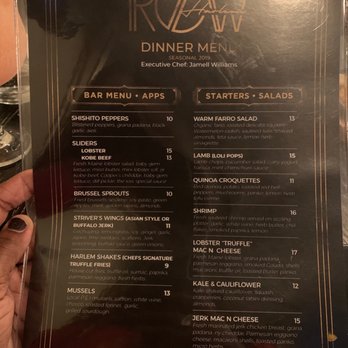 The Row Harlem - Menu - Lounges Near Me - New York, New York The Row Harlem - Menu - Lounges Near Me - New York, New York