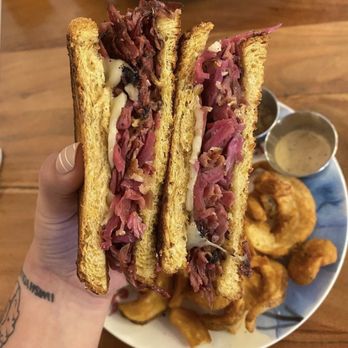 A.K.A Kitchen  - Chili-pickle reuben - New American Near Me - Loveland, Colorado