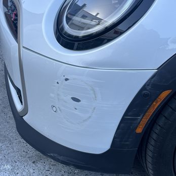 Fine Line Auto Body - Scratches on front bumper - Body Shops Near Me - San Bruno, California Fine Line Auto Body - Scratches on front bumper - Body Shops Near Me - San Bruno, California