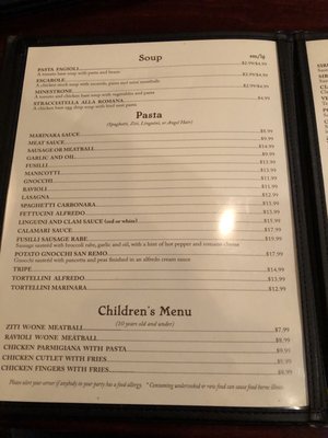 Menu photo 6 Sabatino's Wakefield, MA
