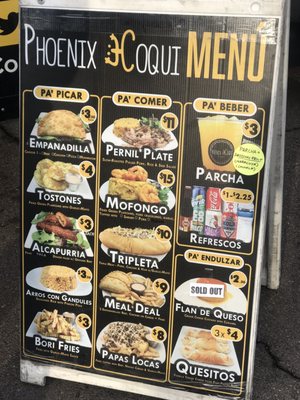 Menu photo 3 Phoenix Coqui Phoenix, AZ