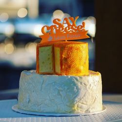 Craig's Cake Shop - The incredible "cheese" cake by Craig's Cakes! They brought our vision to life!
