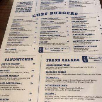 BRU Burger Bar - Fort Mitchell - Menu 8/22/2020 - New American Near Me - Fort Mitchell, Kentucky BRU Burger Bar - Fort Mitchell - Menu 8/22/2020 - New American Near Me - Fort Mitchell, Kentucky
