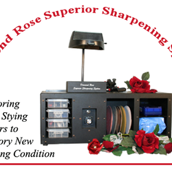 Mark's Shears & Sharpening - Our shear sharpening system