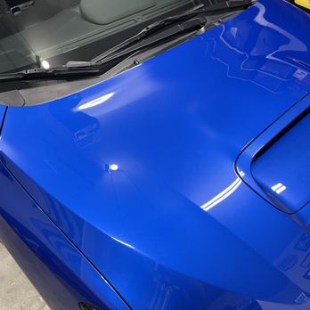 Central Valley Auto Paint Correction - Clay bar, polish, machine Carnauba wax on Subaru 2019 - Auto Detailing Near Me