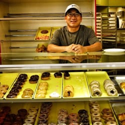 Sip & Dip Donut - The owner and his heart warming smile and great donuts!! Thank you sir!