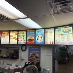 Menu as of July 2018
