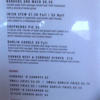 The Pint Pot Public House - Large plates - Irish Pub Near Me - Eugene, Oregon