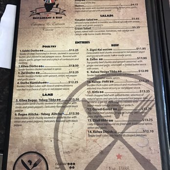 Red Sea Ethiopian & Eritrean Cuisine Restaurant - Dinner menu - Ethiopian Near Me - Oakland, California Red Sea Ethiopian & Eritrean Cuisine Restaurant - Dinner menu - Ethiopian Near Me - Oakland, California
