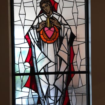 Sisters Servants of Mary - Charity: Stained glass window in the chapel. - Community Service/Non-Profit Near Me - Oxnard, California Sisters Servants of Mary - Charity: Stained glass window in the chapel. - Community Service/Non-Profit Near Me - Oxnard, California