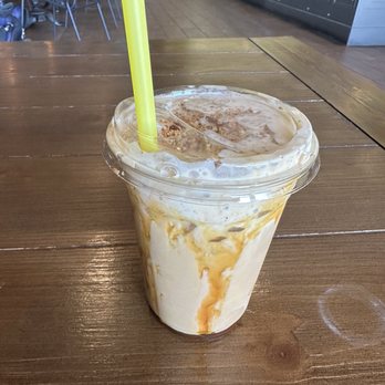 Brew Bees Coffee - Iced Burnt honey amaretto latte - Coffee & Tea Near Me - Upland, California Brew Bees Coffee - Iced Burnt honey amaretto latte - Coffee & Tea Near Me - Upland, California