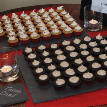 Running with Forks - a table of cupcakes and candles - Specialty Food Near Me Running with Forks - a table of cupcakes and candles - Specialty Food Near Me