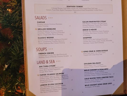 Menu photo 8 Eddie Merlot's Englewood, CO Menu photo 8 Eddie Merlot's Englewood, CO