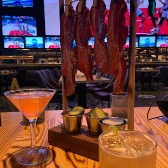 Banners Kitchen & Tap - Bacon!! Super yummy and fun presentation. - Sports Bars Near Me - Boston, Massachusetts Banners Kitchen & Tap - Bacon!! Super yummy and fun presentation. - Sports Bars Near Me - Boston, Massachusetts