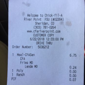 Chick-fil-A - Fast Food Near Me - Sheridan, Colorado