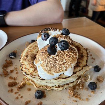 Yardbird Table & Bar - LEMON MERINGUE PIE PANCAKES - Southern Near Me - Miami Beach, Florida