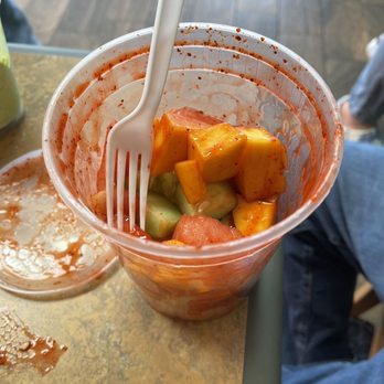 La Michoacana - Fruit cocktail. With chamoy and tajin - Ice Cream & Frozen Yogurt Near Me - Madison, Wisconsin