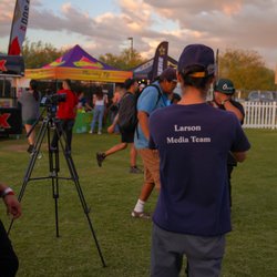 Larson Media Group - BTS of capturing testimonials at the Salt & Lime Fiesta in Scottsdale Arizona