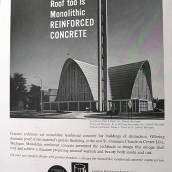 St. Clement's Catholic Church - About it's construction - Churches Near Me - Center Line, Michigan St. Clement's Catholic Church - About it's construction - Churches Near Me - Center Line, Michigan