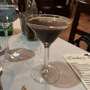 Emilia's Restaurant - Espresso martini - Italian Near Me - Bronx, New York