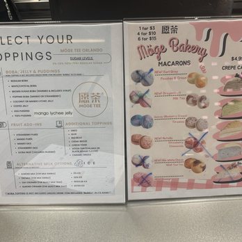 Mǒge Tee - Vista - Menu - Bubble Tea Near Me - Orlando, Florida Mǒge Tee - Vista - Menu - Bubble Tea Near Me - Orlando, Florida