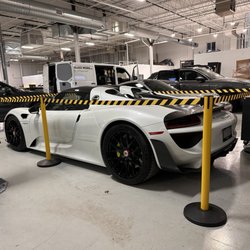 Auto Glass Worx - Installation at Porsche dealership