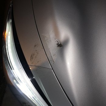 Auto Collision Team - Deep dent in the hood. - Body Shops Near Me - Inglewood, California Auto Collision Team - Deep dent in the hood. - Body Shops Near Me - Inglewood, California