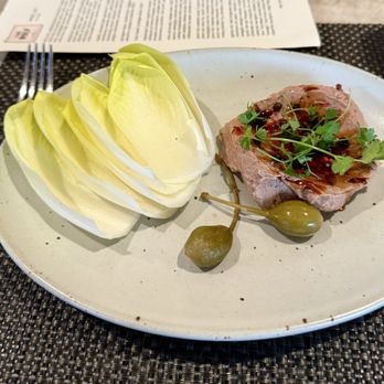 The Wolf - Duck pate with endive - New American Near Me - Oakland, California