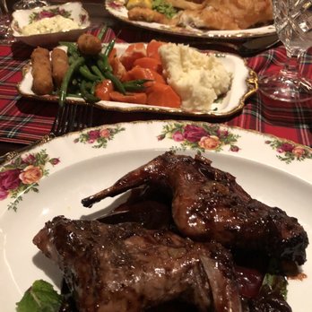 Balmoral Restaurant - Braised rabbit, vegetable plate, fish and chips - Scottish Near Me - St Charles, Illinois