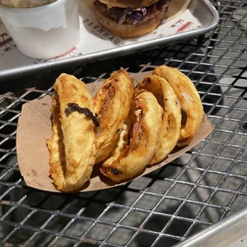 Farmhaus Burger - Onion Rings - Burgers Near Me - Augusta, Georgia