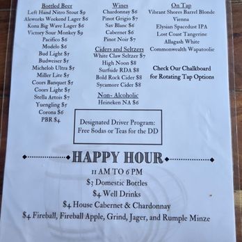 Barrel 17 - Happy hour starts at 11:00 am! - New American Near Me - Virginia Beach, Virginia