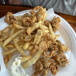 $34 fried clam plate