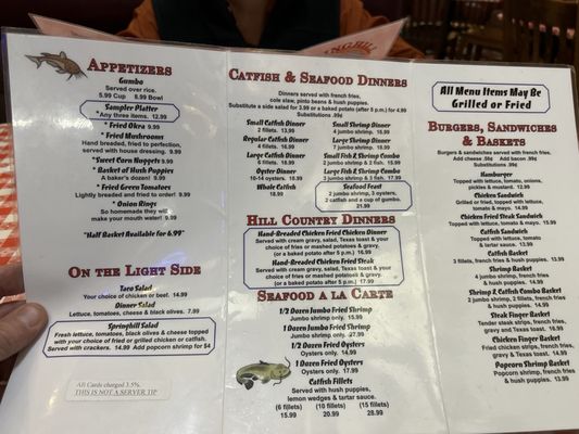 Menu photo 4 Springhill Restaurant Pflugerville, TX