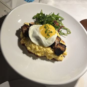 Bistro 218 - House Cured Braised Pork Belly - French Near Me - Birmingham, Alabama