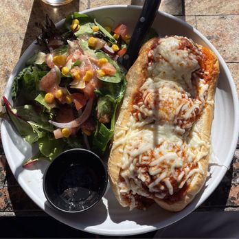 McNeal's Tavern & Eatery - Meatball Parmigiana sandwich - New American Near Me - Plano, Texas
