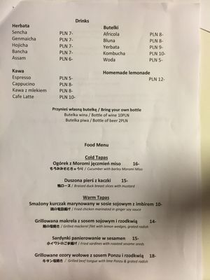 Menu photo 3 Sato Gotuje Warsaw, MZ