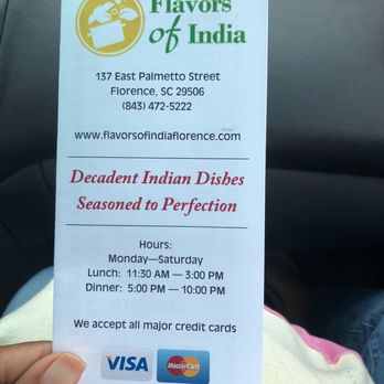 Flavors of India - Indian Near Me - Florence, South Carolina Flavors of India - Indian Near Me - Florence, South Carolina