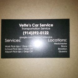 Vette's Car Service - The business card
