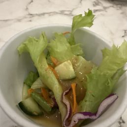 Salad with the lunch special