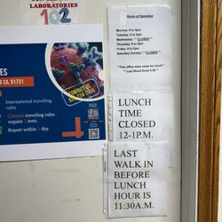 Sun Clinical Laboratory - Hours