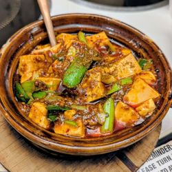 Szechuan Opera - Mapo Tofu (requested extra spicy) $15