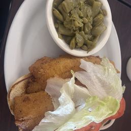Grilled Basa Fish Sandwich