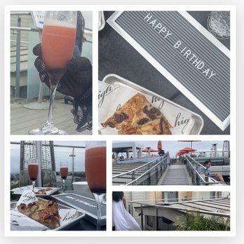 High Rooftop Lounge - When all you can PIZZA is THINK ABOUT lol. We were clinking bespoke mocktails at the High rooftop lounge. High everyone!! - Lounges Near Me - Venice, California High Rooftop Lounge - When all you can PIZZA is THINK ABOUT lol. We were clinking bespoke mocktails at the High rooftop lounge. High everyone!! - Lounges Near Me - Venice, California