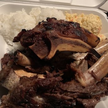 Matiki Island BBQ - #1. Beef Rib Plate "Sam's Plate" - Hawaiian Near Me - Anaheim, California