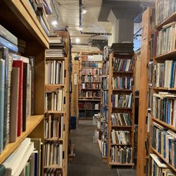 Jackson Street Booksellers - A very small portion of the amazing inventory here!