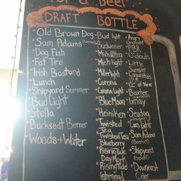 Beer list