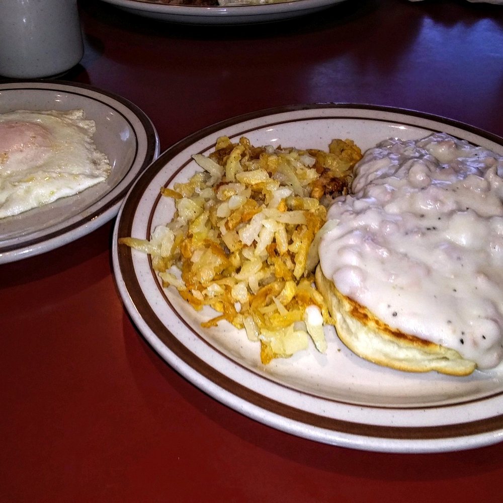 Clark and Lewie's - Half order of Biscuits & Gravy. - American Near Me - Great Falls, Montana Clark and Lewie's - Half order of Biscuits & Gravy. - American Near Me - Great Falls, Montana
