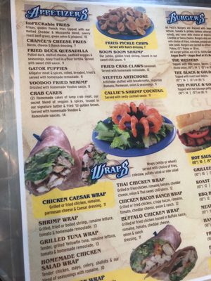 Menu photo 8 Peck's Seafood Restaurant Slidell, LA