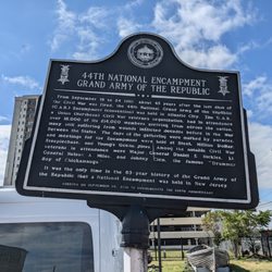 44th National Encampment Historical Marker - 44th National Encampment Historical Marker, Atlantic City