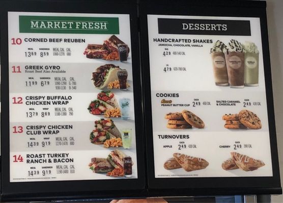 Menu photo 1 Arby's Yucca Valley, CA